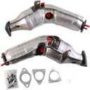 TAIROD Front Exhaust Manifold Catalytic Converter Left & Right For INFINITI G35 Nissan 350Z 2003 2004 1005 2006 3.5L (EPA Compliant)
