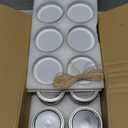 Mini Mason Jars, 8 Pack 4oz Glass Mason Jar with Regular Lids, Small Canning Jar, Ideal for Jelly, Jam, Honey, Dessert, Spice, Wedding Favor, Candles