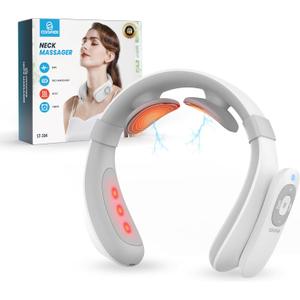 COMFIER FSA Eligible Cordless Neck Massager for Pain Relief Deep Tissue, Vibration Travel Massager,Portable HSA Neck Massager for Office