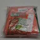 Orange Backdrop for Photoshoot, Professional Photo Backdrop Background Curtain for Product Photography, Portraits, Wedding, Party, Live Streaming Video Recording 8X10 FT (Background Only)