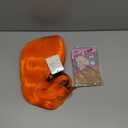 Orange Wigs with Bangs for Women 14 Inch Short Wavy Bob Wigs With Bangs Synthetic Bob Wig Curly Wig Heat Resistant Colorful Wavy Wig Cosplay Wigs