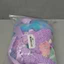 Mermaid Costume for Girls Birthday Party Gifts Halloween Tutu Princess Dress Outfits (7-8 Years, Led Lavender)