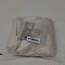 OTOSTAR Set of 2 Xmas Soft Plush Short Wool Velvet Decorative Throw Pillow Covers Square Luxury Style Cushion Case Pillow Shell for Sofa Bedroom Snowflake Cream Beige, 18x18 Inch (18" x 18" (Pack of 2), Cream Beige-Snowflake)