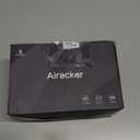 Airacker Athletic Quarter Socks with Cushion Running Ankle Socks for Men Women 6 Pairs (9-12, Black)