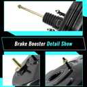 53-4925 PartsFlow Vacuum Power Brake Booster Compatible with Toyota Tacoma 2005 2006 2007 2008 2.7L 4.0L 4461004150 4461004161 without Master Cylinder