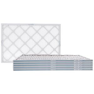Amazon Basics 20x30x1 Air Filter 6 Pack, Merv 11 AC Furnace Filters