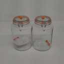 1 Gallon Fermentation Jars with Airlocks, Fermenting Kit for Sauerkraut, Kimchi, Kombucha and Pickles, 2 Pack