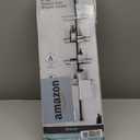 Zenna Home Tension Pole Shower Caddy Corner Organizer, Adjustable Standing Shower Caddy with 4 Baskets and Towel Bar, Rust Resistant Bathroom Tension Rod Organizer, 60 to 97 Inch, Bronze