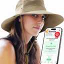 GearTOP Safari Hat for Men Sun Hats for Women UV Protection UPF 50+ Fishing, Gardening, Hiking Hat (22-23 1/2") (Khaki Standard)