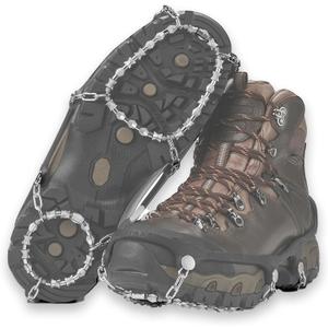 Yaktrax Diamond Grip - Full-Foot Traction on Ice, Snow, & Multi-Terrain Surfaces - Swiveling Diamond Bead Grip Points - Cold-Resistant Easy On/Off Elastic Upper Band XX-Large