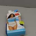 Hanes Women's Organic Cotton Panties Pack, ComfortSoft Underwear, 6-Pack (Size 5)