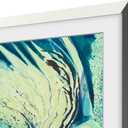 Samsung 55-inch The Frame Customizable Bezel Modern White (VG-SCFA55WTBZA, 2021 Model)