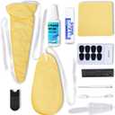 Saxophone Cleaning Kit  11-Piece Complete Maintenance Set with Swabs, Brushes, Key Oil & Cork Grease for Alto/Tenor/Soprano Sax Musicians & Students