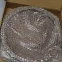 Handmade 12 Inch Decorative Tray, Small Beaded Tray Coffee Table Decor, Warm Brown Round Wooden Tray for Coffee Table, Dining Room Table Entryway and Living Room Table