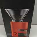 Bodum Bistro Electric Conical Burr Coffee Grinder, Preset Timer, 12 Grind Settings, Black