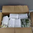 43 Pcs/ 6 Set Daisy Mason Jar Table Centerpiece Mason Jar Vases Faux Floral with Rope Boho Rustic Flower Table Decoration for Reception Engagement Party Bridal Shower Wedding