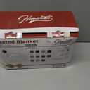 Homemate Electric Blanket Heated Throw - 50“x60“ Ultra Soft Cozy Flannel Heating Blanket with 10 Fast Heat Levels 8 Hours Auto Off Over-Heated Protection ETL Certification Keep Warm in Home Office