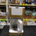 West Bend Timeless 12-Cup Programmable Coffee Maker with Brew Strength Selector for Hot and Iced Coffee, Includes 1-4 Cup Brew Option and Permanent Filter
