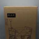 Mac Sports Collapsible Folding Outdoor Utility Wagon, Black