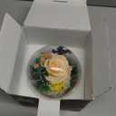 Preserved Real Rose Gifts for Her- Forever Champagne Rose in Glass Dome with LED for Women Mom Girlfriend Grandma Wife Birthday Mother's Day Christmas Valentines Day Gifts