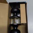 Matte Black Door Knobs,Interior Door Knob with Lock,Coastal Style Door knob for Privacy and Bedroom (Bath or Privacy) (1)