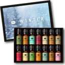 P&J Trading Fragrance Oil Winter Set | Candle Scents for Candle Making, Freshie Scents, Soap Making Supplies, Diffuser Oil Scents (0.34 Fl Oz (Pack of 14))