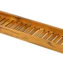 VaeFae Teak Bathtub Tray, Wooden Bath Caddy for Bathtub, Bath Tub Wood Table for Tub, 39.8" x 6" x 1.8"