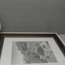 AUEAR,16x20 Picture Frame for 11x14 Photo With Mat or 16x20 Prints Without Mat,Vintage Style,Wall Mounting (Black and Ornate Gold)