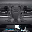 Car Phone Holder Mount for Mazda CX-5 2023-2022, 2023 Accessories, Compatible with 4.5-7.5 inch Smartphones, Black