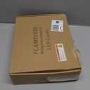 Hinabichan Flickering Flameless Candles with Remote Timer, 6pcs LED Battery Operated Candles with Embedded String Lights White, D3 H6