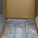 Aminigram 12 Pack Large Acrylic Risers Display Stands, Perfume Organizer Stand, Clear Acrylic Shelf for Show Decor Display, Toys, Cupcake and More(12.4 x 4 x 4.6 inches)