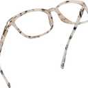 LifeArt Blue Light Blocking Glasses, Anti Eyestrain, Computer Reading Glasses,TV Glasses for Men and Women