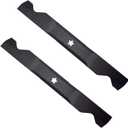 KEDAKEJI 405380 Lawn Mower Mulching Blades Compatible with 46" Deck Craftsman,Husqvarna,Poulan Medium Lift Mulching Blade Replacement for 405380, 532405380, PP21011,561739,403107,561739B