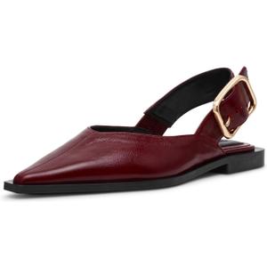 Women's Shay Ballet Flat, Red, Size 8