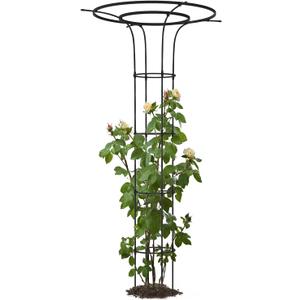 Trellis for Climbing Plants Outdoor - 69"(H), Expandable and Rust-Proof Metal Plant Support, Easy Installation, Garden Trellis for Potted Roses, Vines, Jasmine(1 Pack)