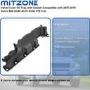 MITZONE Valve Cover Compatible with 2007-2015 Volvo S80 XC90 XC70 XC60 V70 3.2L Replace 30757664 31319642