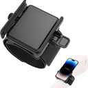 Wristband Phone Holder, No Screen Blocking, 360 Rotating Wrist Phone Mount, Memory Lock, Quick Release, for Android, iPhone 17/16/15/14/13 Pro Max/Pro/Mini/12/11/SE/Xs/XR/8 Plus, Fits 46.7" Phones