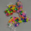 315 Pcs Bike Wheel Spokes Beads, Children's Plastic Clip Beads Bicycle Bike Spoke Decorations, Colorful Round Bike Spokes Accessoriess Wheel Decorations Covers (Assorted Colors and 3 Shapes)