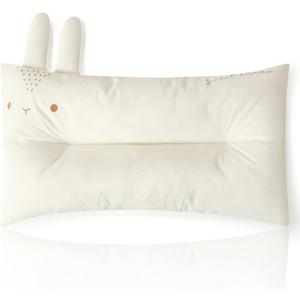 Choc chick Toddler Pillow, 20X12inches Machine Washable 100% Cotton Pillowcase Soft Hypoallergenic Kids Pillows,Child Cute Animal Perfect Toddler Pillows for Sleeping 2 Years Old (Rabbit)