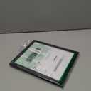 upsimples 8x10 Picture Frame, Display Pictures 5x7 with Mat or 8x10 Without Mat, Wall Hanging Photo Frame, Black, 1 Pack