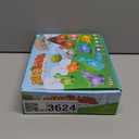 52 PCS Dinosaur Alphabet Learning Toys for Toddlers Kids 3-5, 10 Different Dinosaur Figures, Double Sided ABC Matching Game, Preschool Activities Montessori Fine Motor Toys for Toddlers Kids