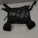 MVRK Water Resistant Chest Pack - Running Vest for Workouts, Running Phone Holder Extra Storage, Lightweight Running Pack (Black)