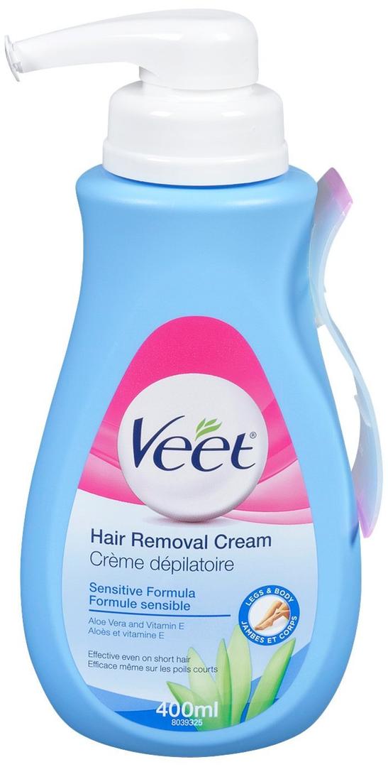 Veet Hair Removal Gel Cream Pump Sensitive Formula [parallel import goods]