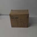 Qcen Juicer Machine, 800W Centrifugal Juicer Extractor with Wide Mouth 3 Feed Chute for Fruit Vegetable, Easy to Clean, Stainless Steel, BPA-free (Black)