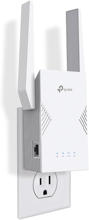 TPLink BE3200 WiFi 7 Range Extender RE223BE w/Ethernet Port | 3.2 Gbps DualBand Wireless Repeater | Internet Signal Booster for Home | Up to 2400 sq.ft, 64 Devices | MLO, EasyMesh | No 6 GHz Band