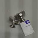 Bntuk Suction Cup Hooks for Shower, Removable Towel Hooks for Bathroom Window Glass Door Wall, Bath Robe Looafh Hook for Hanging - 2 Pack, Silver