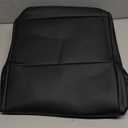 FZJDSD Black Driver Side Bottom Perforated Microfiber Leather Seat Cover Compatible with Mercedes Benz E350 E550 2010 2011 2012 2013 2014