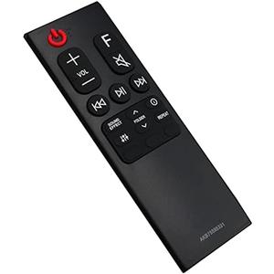 AKB75595331 Replace Remote Control fit for LG Soundbar Sound Bar Speaker System DSNH5 S65S3-S S67T2-W SL4 SL4Y SL5R SL5Y SL6Y SL7Y SLM4R SN5Y SN6Y SN7CY SN7R SNC4R SNH5 SPH4B-W SPJ4-S SPL5B-W SPN5B-W