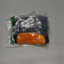 Unisex Cashmere Knee Brace Pads Knee Warmers Thicken Lengthen Breathable Elastic Knees Sleeves Support Protector (Black)