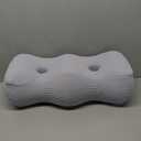 Leg Elevation Pillows For After Surgery,Leg Elevating Pillow,Leg Wedge Pillow After Knee Replacement Post Surgery,Elevation Pillow for Leg Swelling Blood Circulation,Knee Pillow For Back Sleeping (Grey)